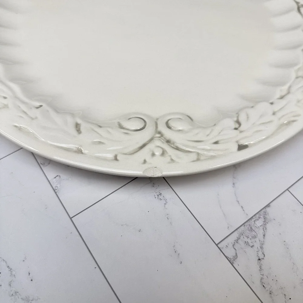 American Atelier Athena Charger Chop Plate 13.5